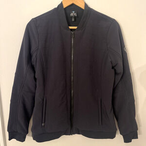 Kuhl Jacket Womens Small Black Quilted Softshell Insulated Full Zip Style 4404